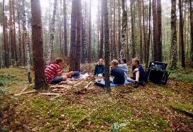 Foto - primitive cooking