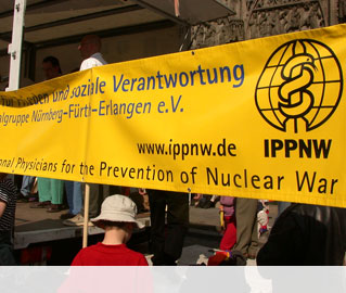  Foto: Transparent der N&uuml;rnberger Regionalgruppe 